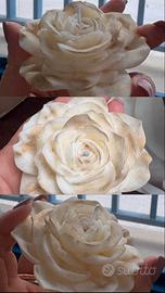 candela profumata rosa bomboniere