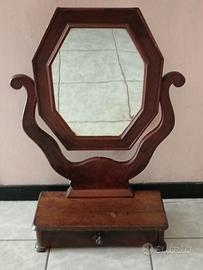 SPECCHIO ANTICO DA TAVOLO 