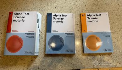 ALPHA TEST SCIENZE MOTORIE - KIT DI PREPARAZIONE