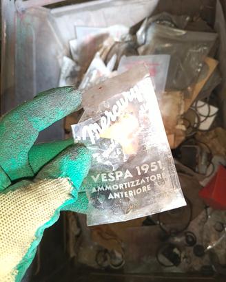 minuteria originale vespa 125 faro basso 1951 150 
