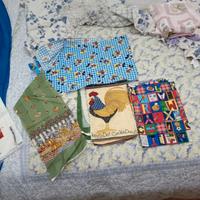 Scampoli di stoffa per patchwork.