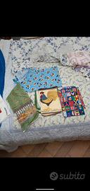 Scampoli di stoffa per patchwork.