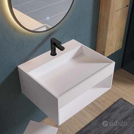 LAVABO DA PARETE STILFORM 60X46X28 CM |mineralguss