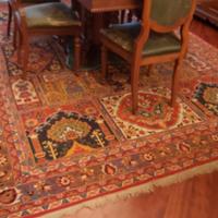 Grande tappeto meccanico vintage