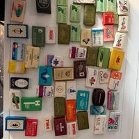 Collezione di saponette alcune multiple non contat