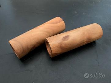 Manopole in legno per bicicletta NUOVE