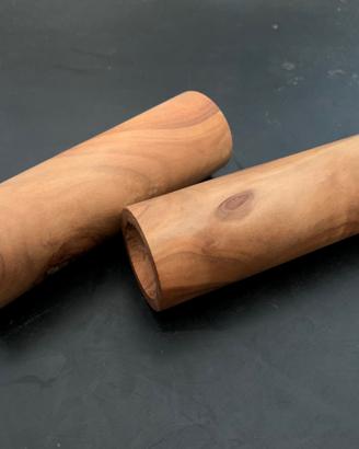 Manopole in legno per bicicletta NUOVE