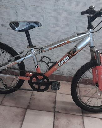 bicicletta mtb bambino 20" alluminio leggerissima
