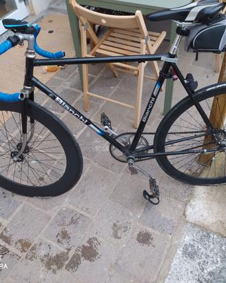 Bicicletta BIANCHI frenata a contropedale