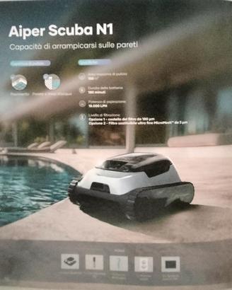 Robot per piscina Aiper Scuba N1
