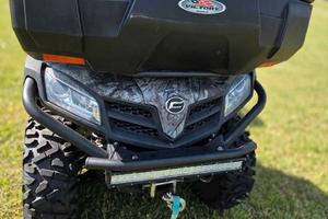 CF Moto450 4x4 2022- targa  gialla+rimorchio