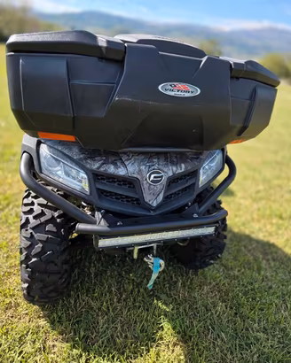 CF Moto450 4x4 2022- targa  gialla+rimorchio