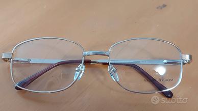 Montatura occhiali nuovi metallo aste a molla