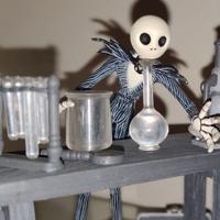 Jack Skeletron banco lavoro Nightmare before Xmas