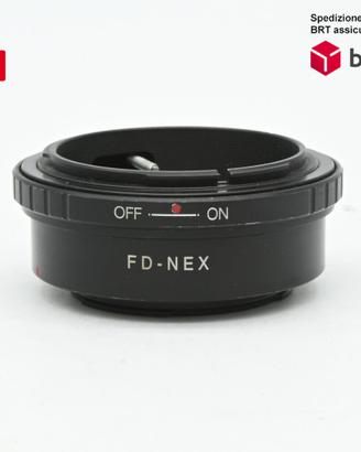 Adattatore Canon FD- Sony NEX