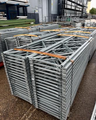 SCAFFALATURA PER GARAGE ZINCATA H 2500MM