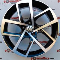 4 CERCHI LEGA VOLKSWAGEN GOLF R18 LT696