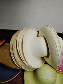 cappelline panama e feltroper lavorazione cappelli
