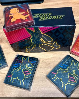 Sleeves sigillate carte pokemon in etb