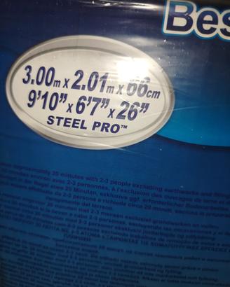 Piscina Bestway 3mx 2m x 0,66cm nuova, mai usata