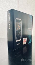 Nokia E51 Silver/Black - Funzionante con Scatola