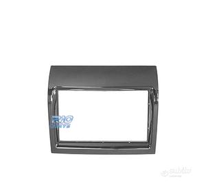 CORNICE NERA LUCIDA RADIO 2-DIN PER CITROEN JUMPER