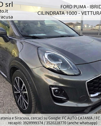Ford Puma Hybrid 125 CV Titanium  GARANZIA 24 MESI