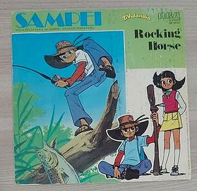 Lotto dischi 45 giri cartoni animati