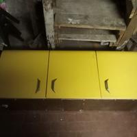 Mobile pensile giallo vintage - stile anni '70