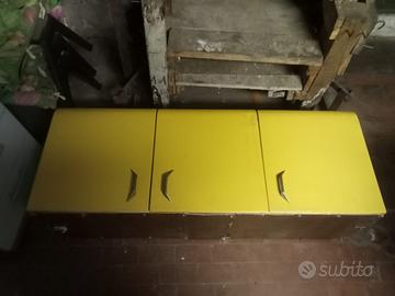 Mobile pensile giallo vintage - stile anni '70