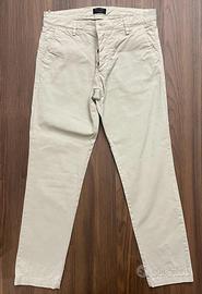 Pantalone Rbq + Label taglia 33 panna