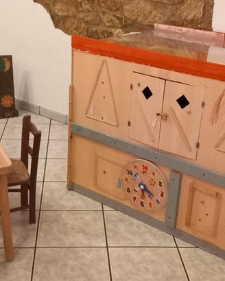 Casetta giochi più tavolino