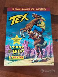 album di figurine Tex - L'eroe del West COMPLETO