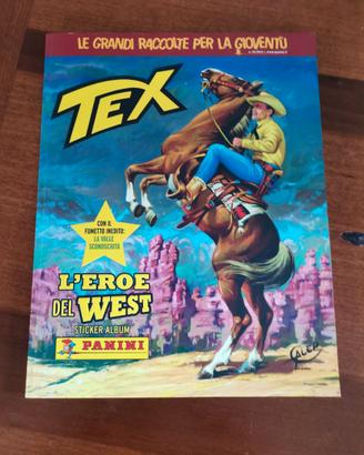 album di figurine Tex - L'eroe del West COMPLETO