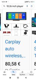 CarPlay Auto Wireless 