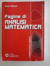 Testo Pagine di analisi matematica di  Stefani