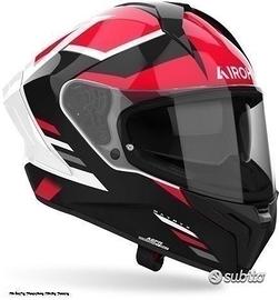 AIROH Casco Integrale Matryx - Throne - Red