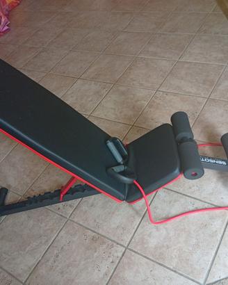Venesi panca per fitness con estensori Tekna.