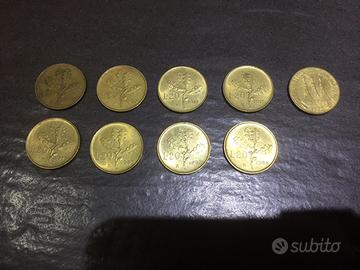 Monete 20 lire Quercia