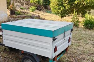 Carrello appendice con cassone