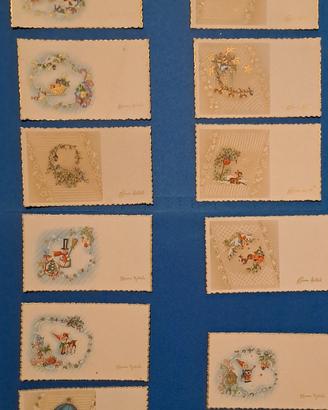 Biglietti  Vintage "Buon Natale"