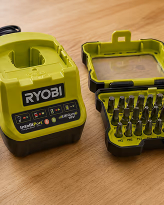 Caricabatterie e Inserti avvitatore RYOBI - Nuovi