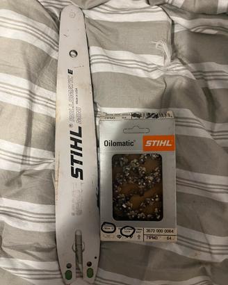 Barra con catena Sthil