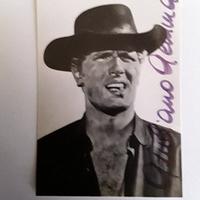 Autografo di Giuliano Gemma