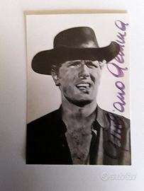 Autografo di Giuliano Gemma
