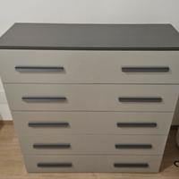 Settimino cassettiera 5 cassetti