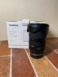 Tamron 28-75 2.8 RXD sony e