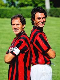 fotografia Milan i 2 grandi capitani del Milan 