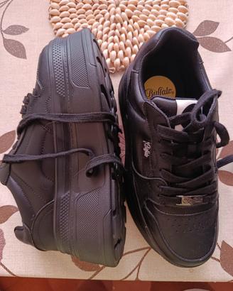 Sneakers Buffalo Nere Platform Chunky Taglia