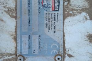 Trincia argini bcn 160 peso 499 kg